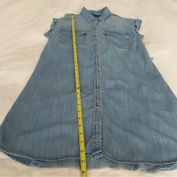 Sanctuary chambray‎ Blue Sleeveless Dress S - Picture 6 of 13